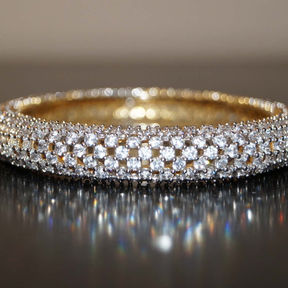 Statement Cubic Zirconia bracelet